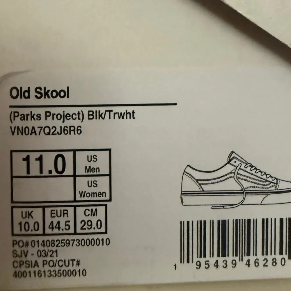 Vans new parks